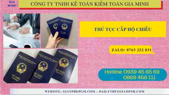 Thủ tục cấp hộ chiếu tại Cần Thơ
