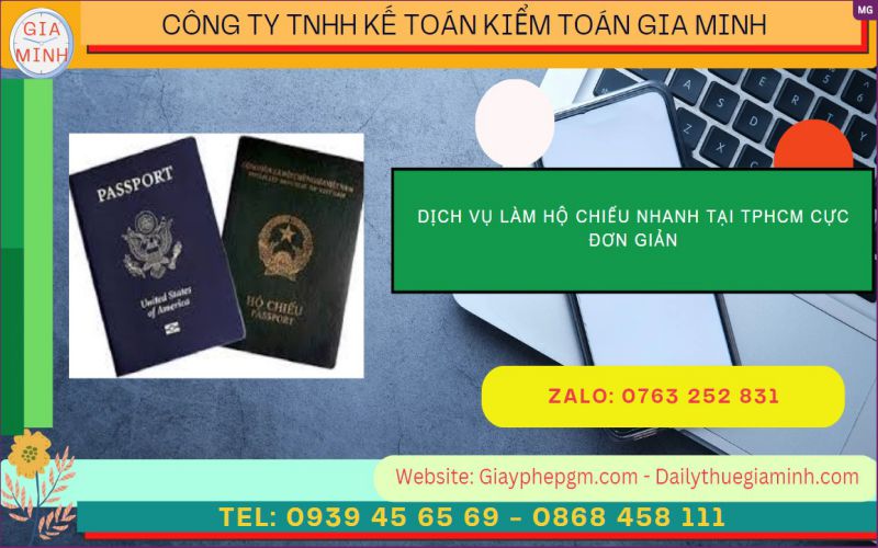 dịch vụ làm hộ chiếu tại nhanh tphcm cực đơn giản