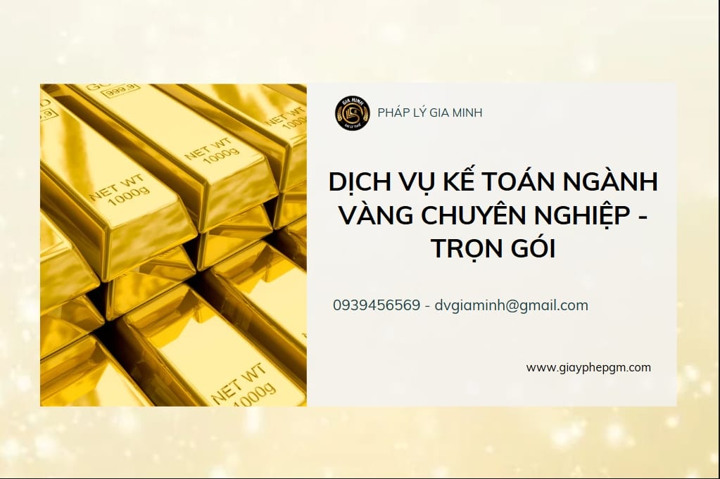 Dịch vụ kế toán giá rẻ tại Cần Thơ cho ngành vàng