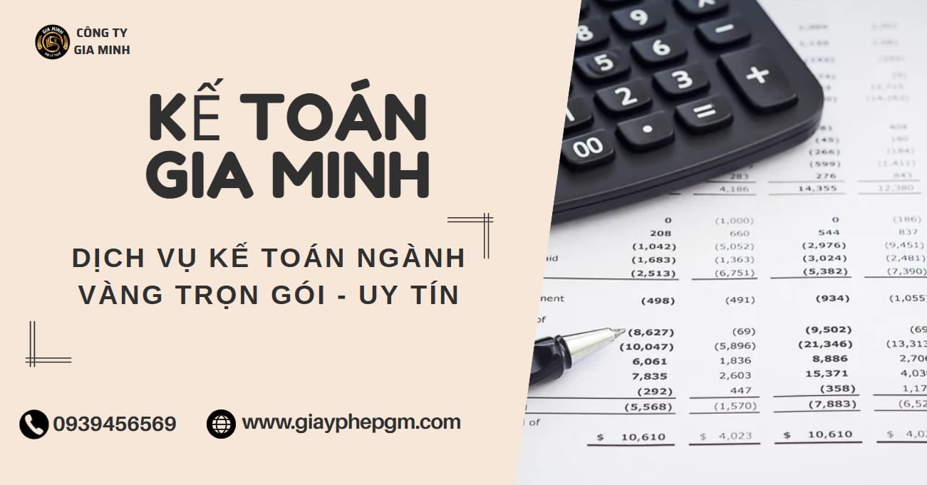 Dịch vụ kế toán tiệm vàng tại Cần Thơ