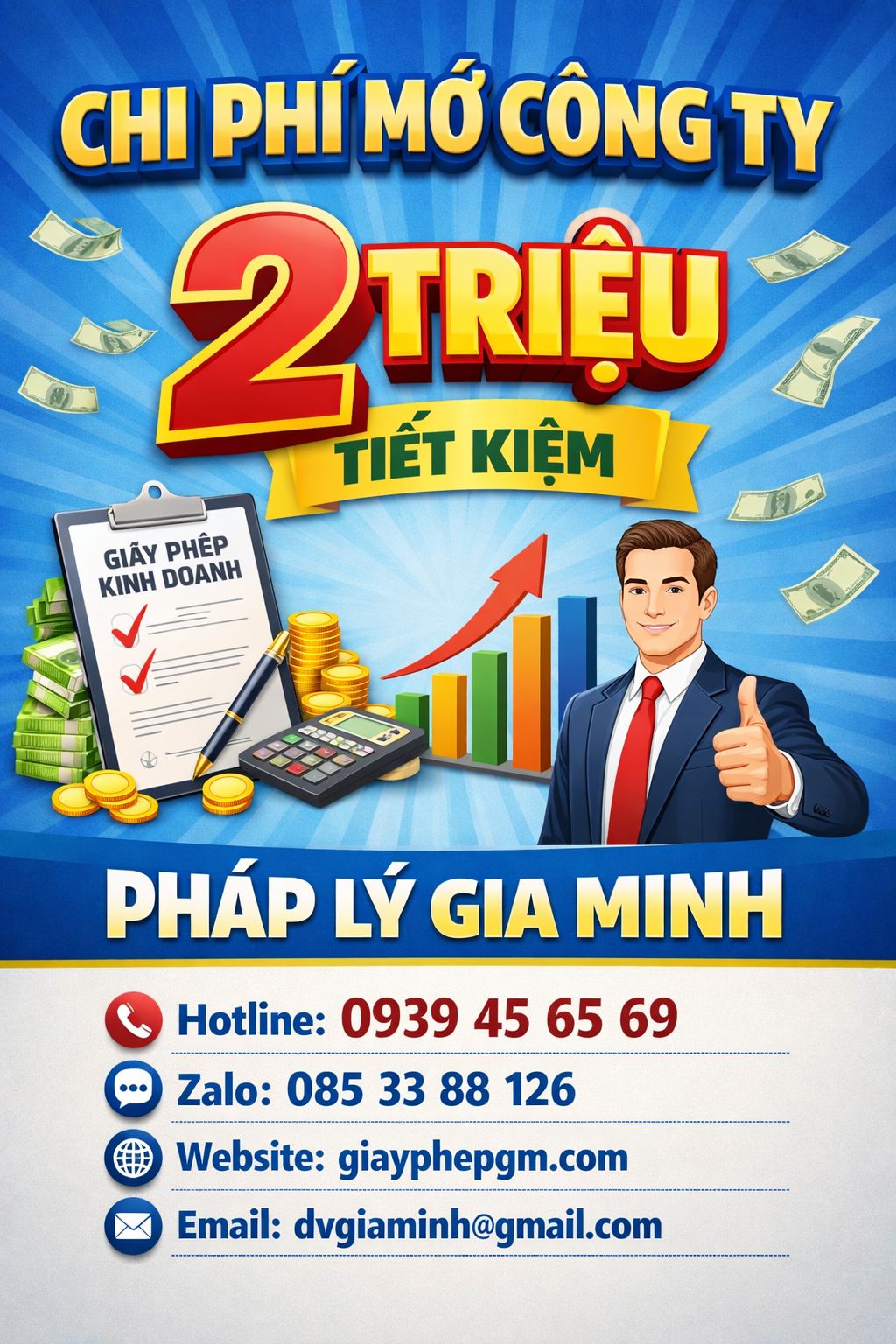 chi phsi thành lập công ty thực phẩm
