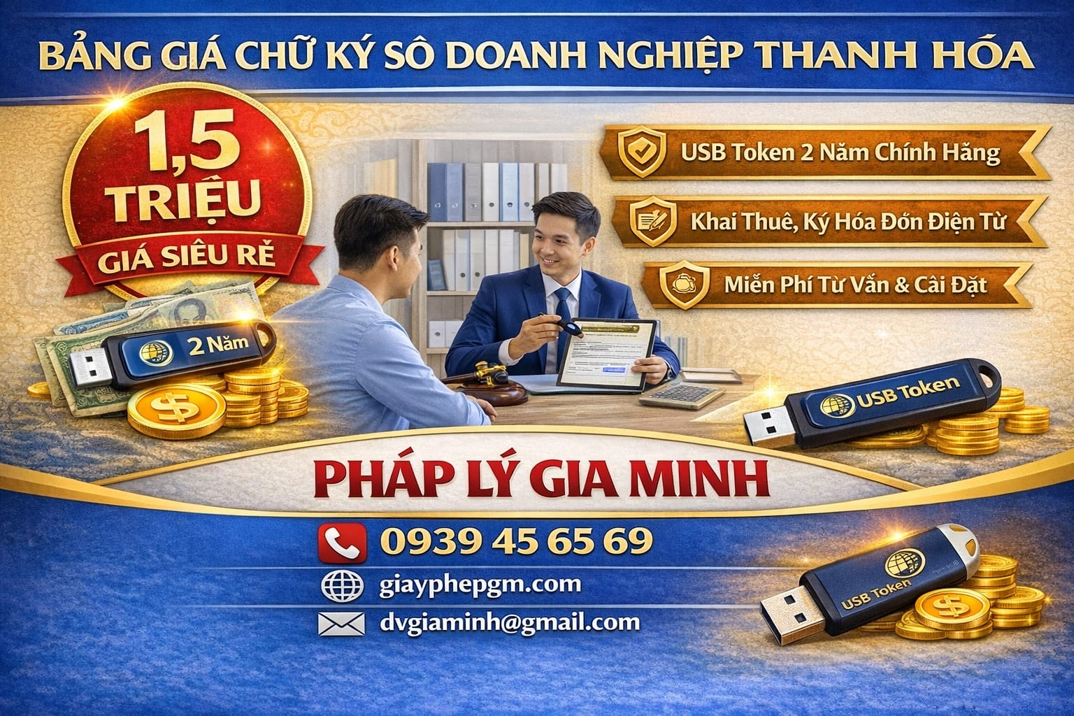 Đăng ký chữ ký số Thanh Hóa
