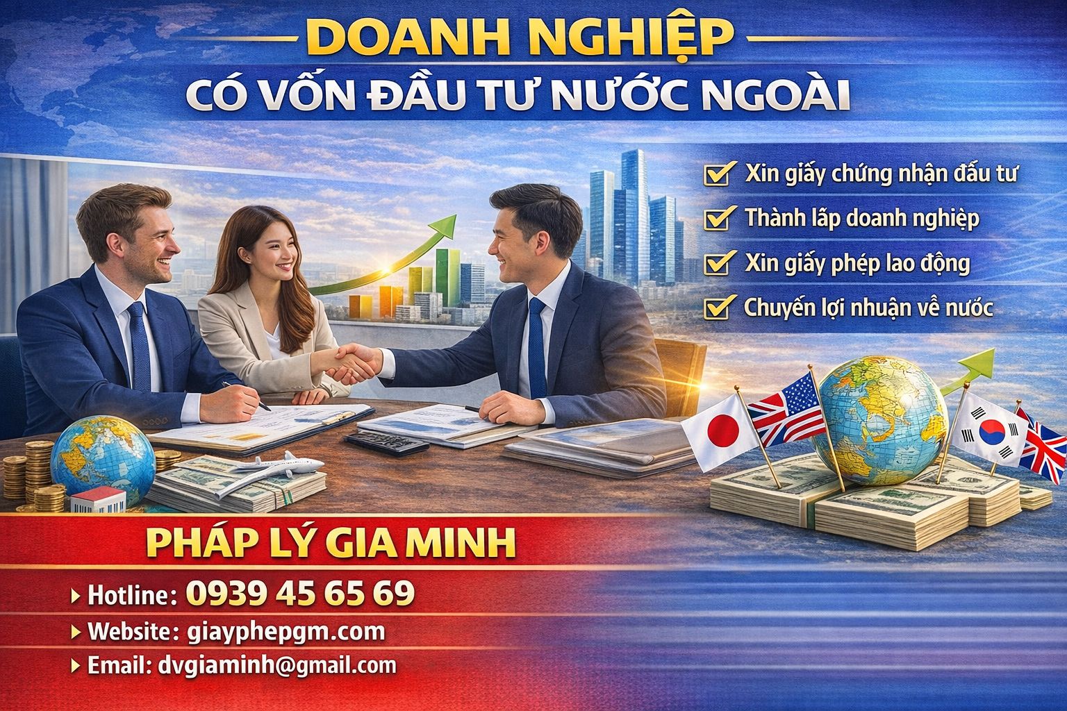 Đăng ký doanh nghiệp FDI tại Ninh Bình giúp công ty có vốn nước ngoài sớm đi vào hoạt động 
