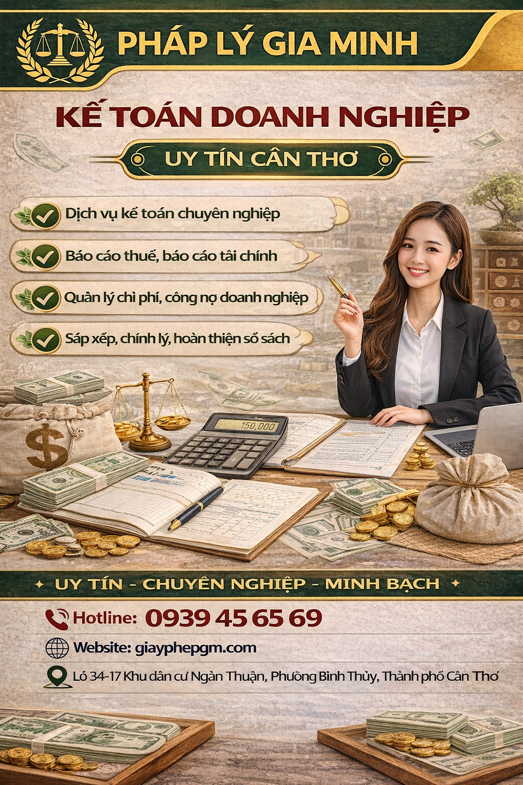 kế toán doanh nghiệp Cần Thơ.