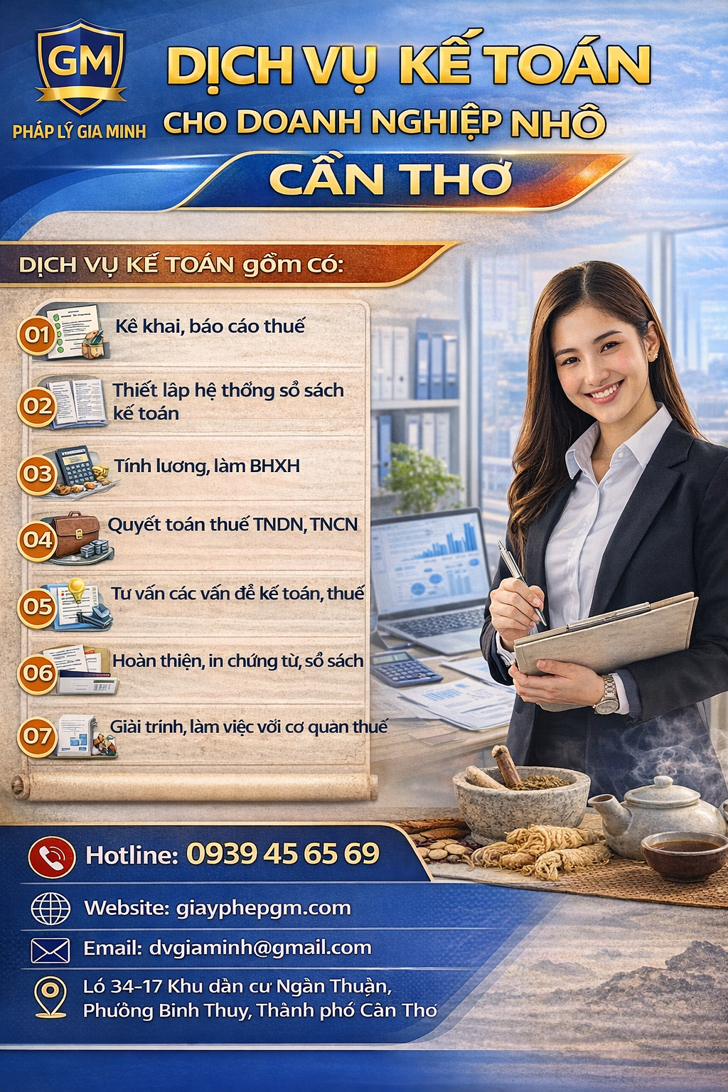 kế toán trọn gói Cần Thơ