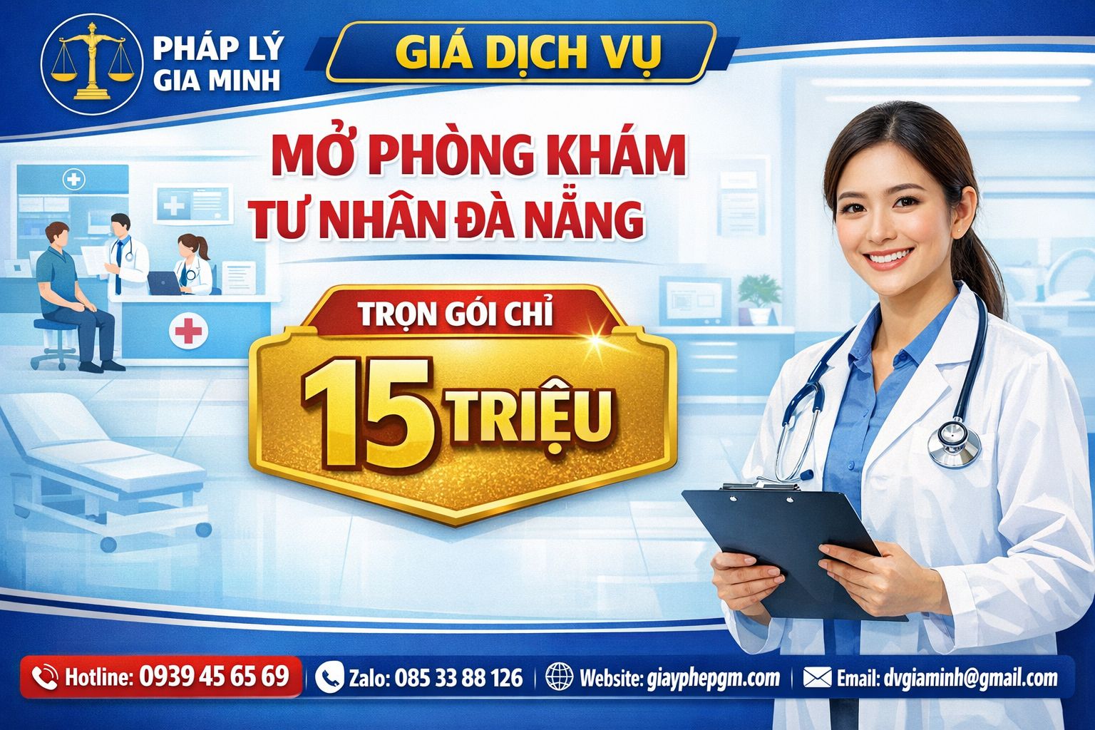 mở phòng khám da liễu đà nẵng