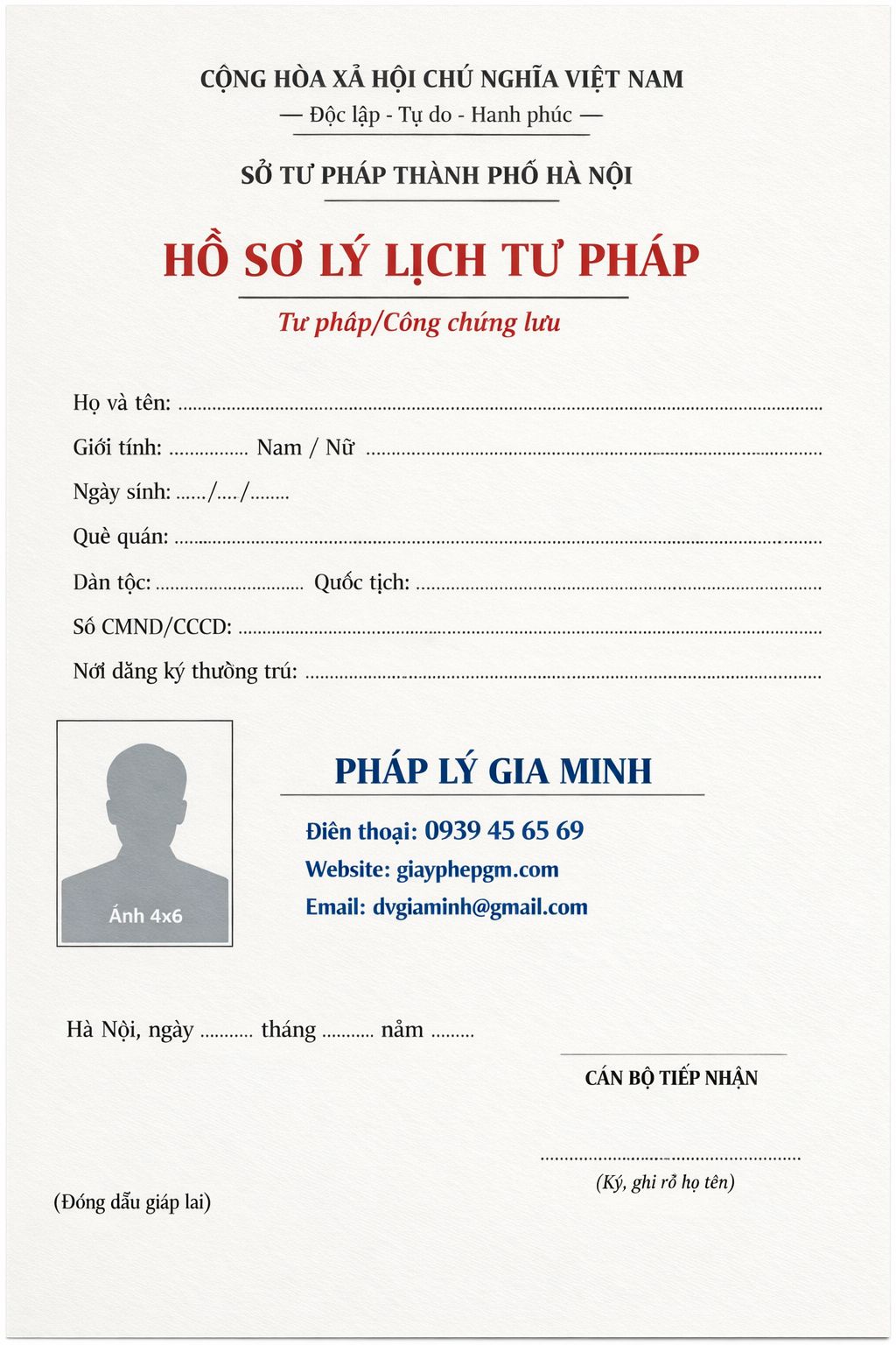 Đăng ký cấp phiếu lý lịch tư pháp trực tuyến Hà Nội – Hướng dẫn chi tiết từ A đến Z mới nhất lỗi khi làm lý lịch tư pháp Hà Nội