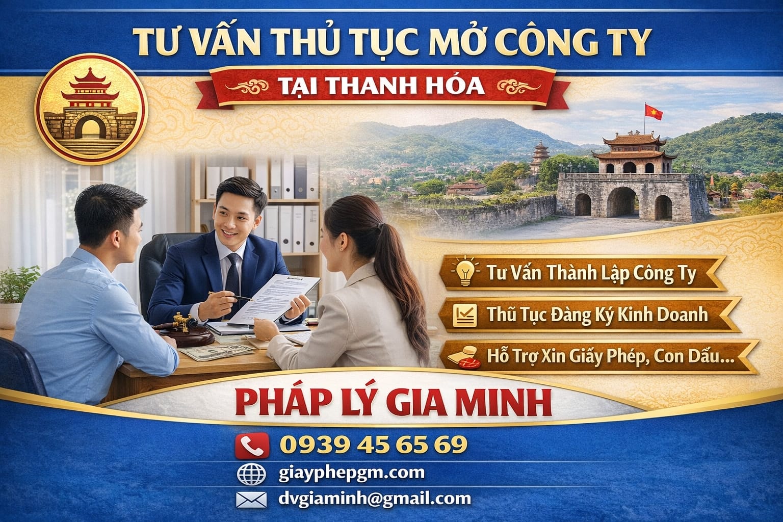 Thủ tục thành lập công ty cổ phần tại Thanh Hóa