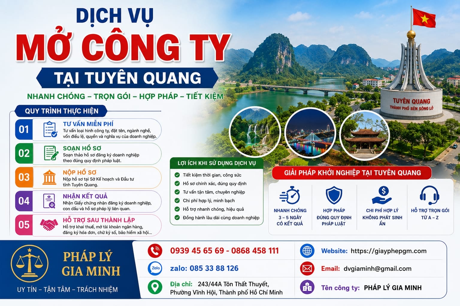 Dịch Vụ Mở Công Ty Tại Tuyên Quang