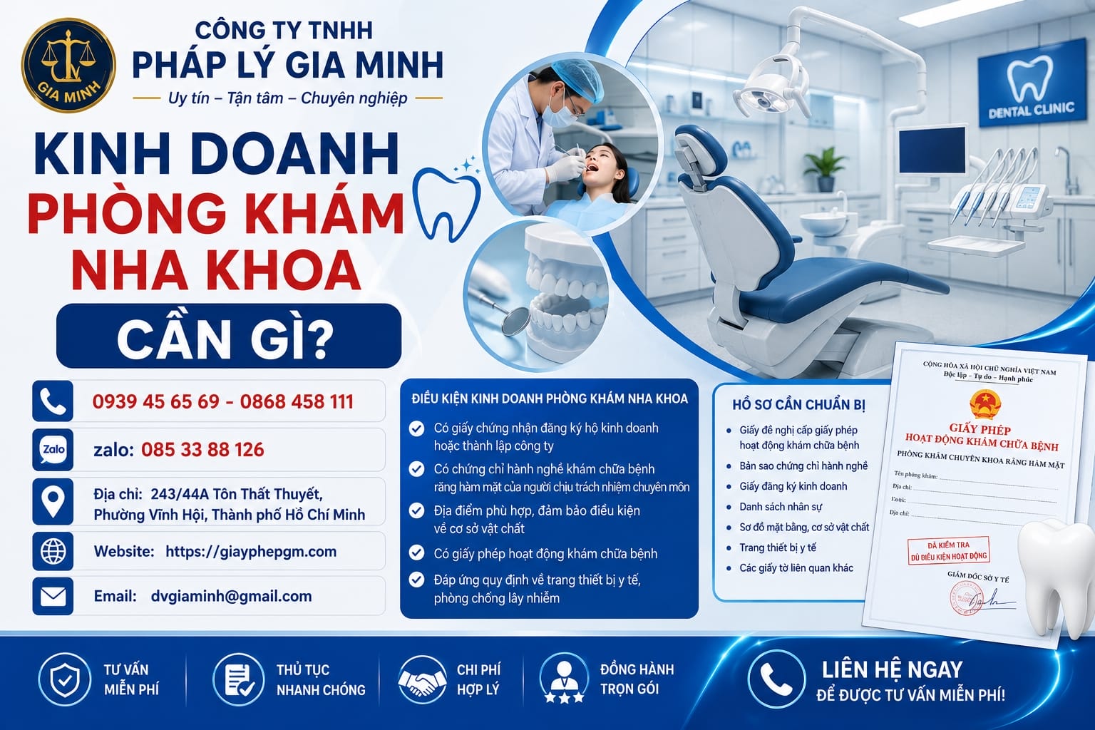 Kinh Doanh Phòng Khám Nha Khoa Cần Gì