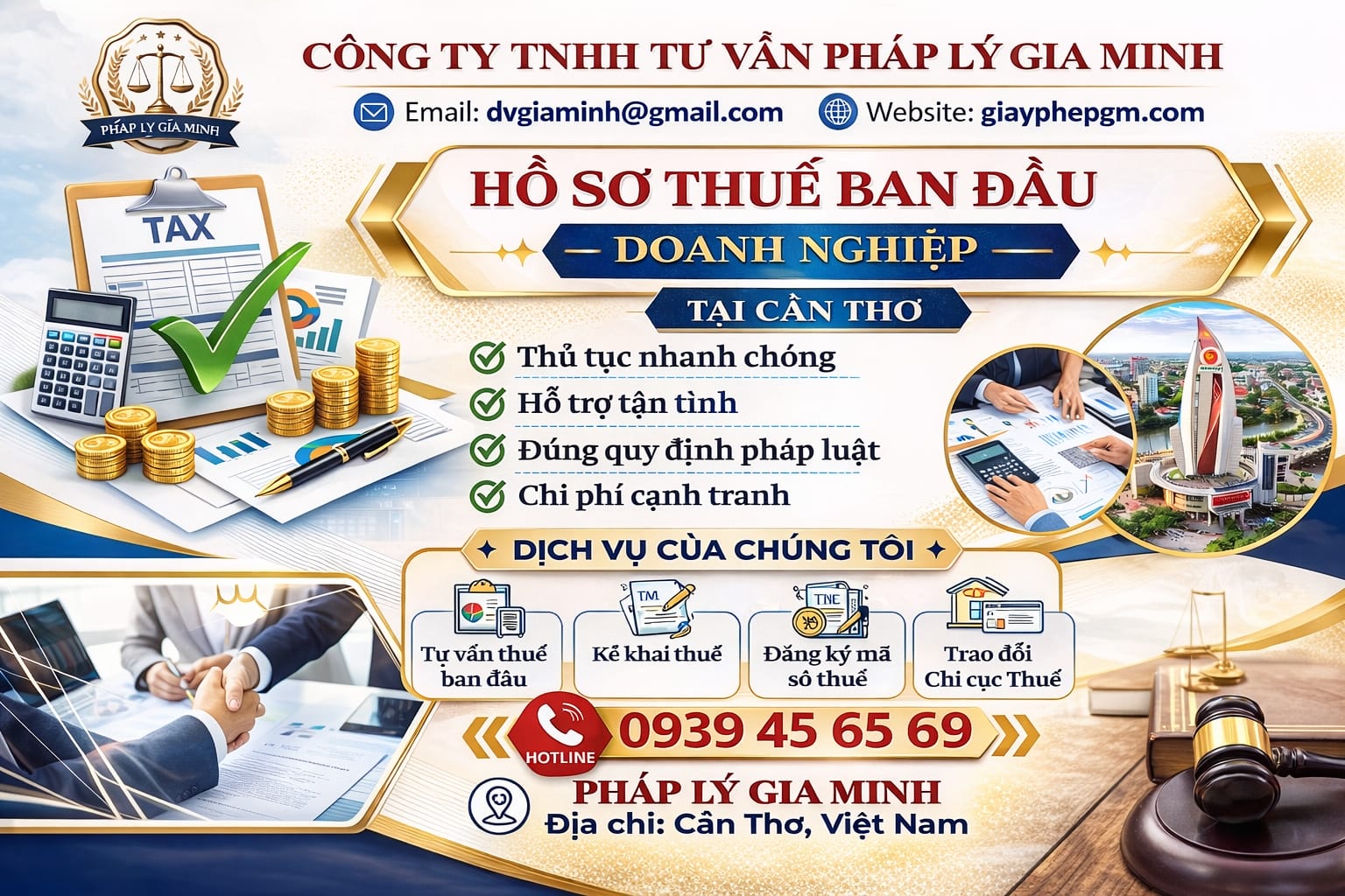 Dọn dẹp sổ sách kế toán tại Cần Thơ uy tín
