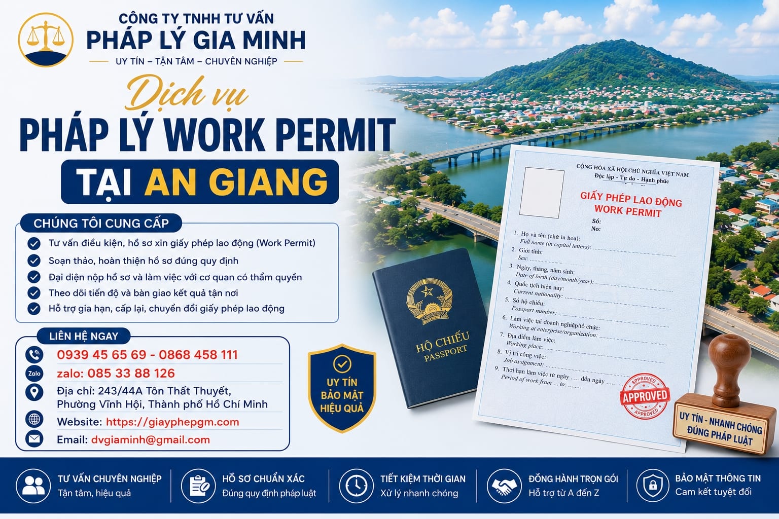 Dịch vụ pháp lý work permit tại An Giang